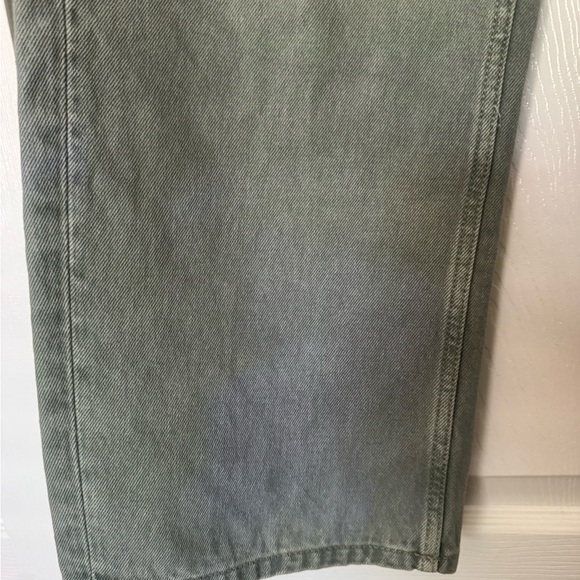 Free People Sage Green Boyfriend Jeans - Picture 9 of 11